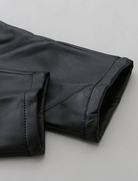 “Kourtney” Pleather Tights