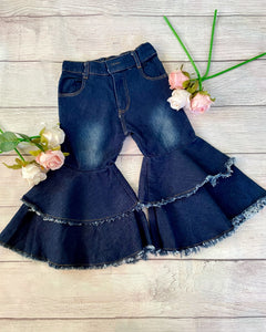 “Savannah” Layered Bell Bottom Pants