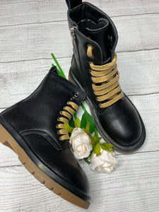 “Brooklyn” Midi Martin Boots