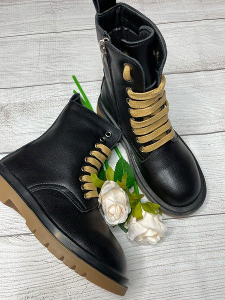 “Brooklyn” Midi Martin Boots