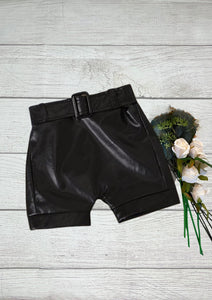 “Penelope” Pleather Shorts
