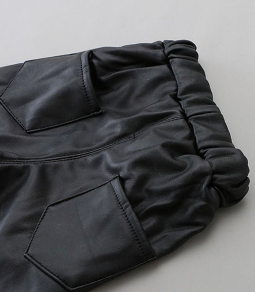 “Kourtney” Pleather Tights