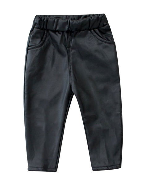 “Kourtney” Pleather Tights